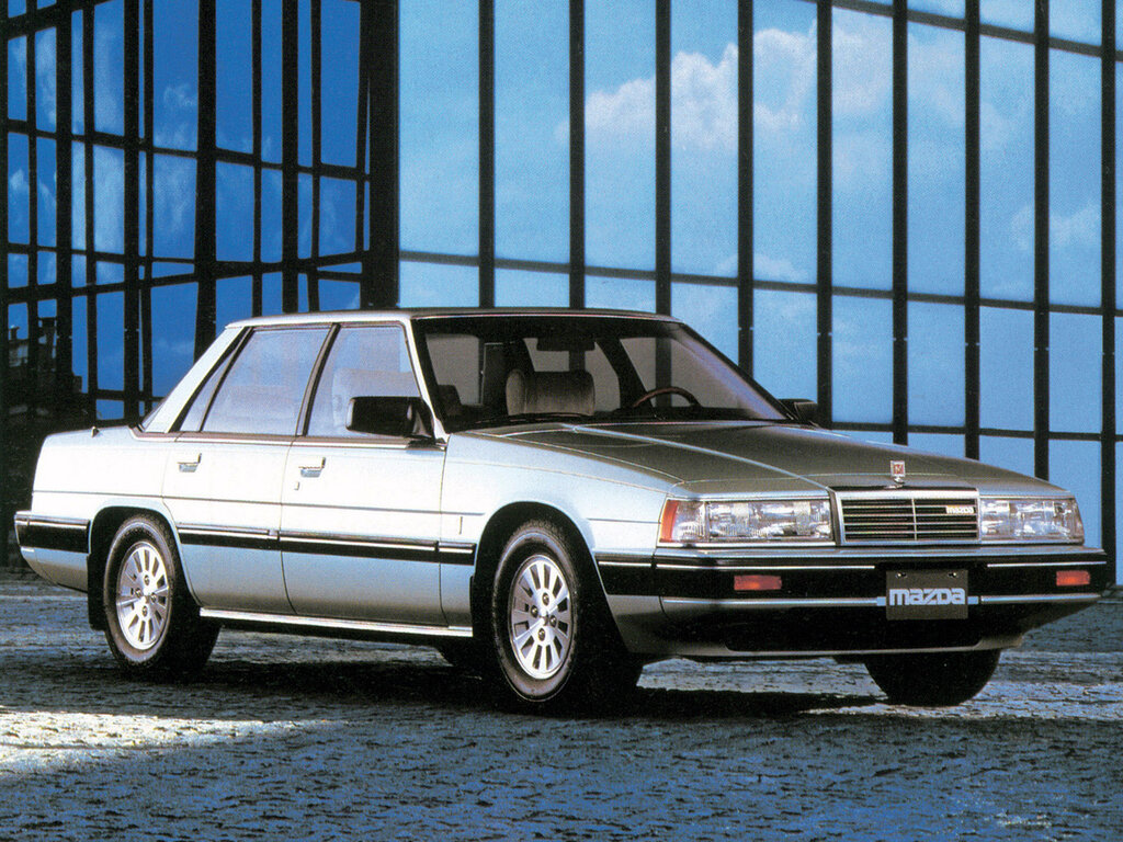 Mazda 929 3 поколение, рестайлинг, седан (03.1984 - 09.1986)
